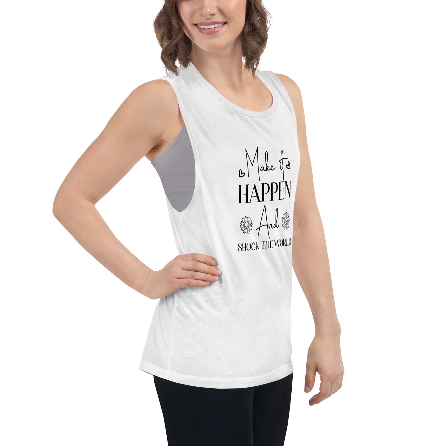 Ladies’ Make It Happen Muscle Tank