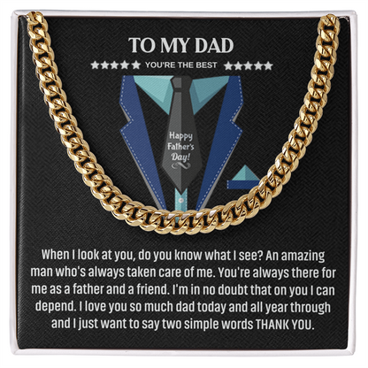 To My DAD - You're The Best!