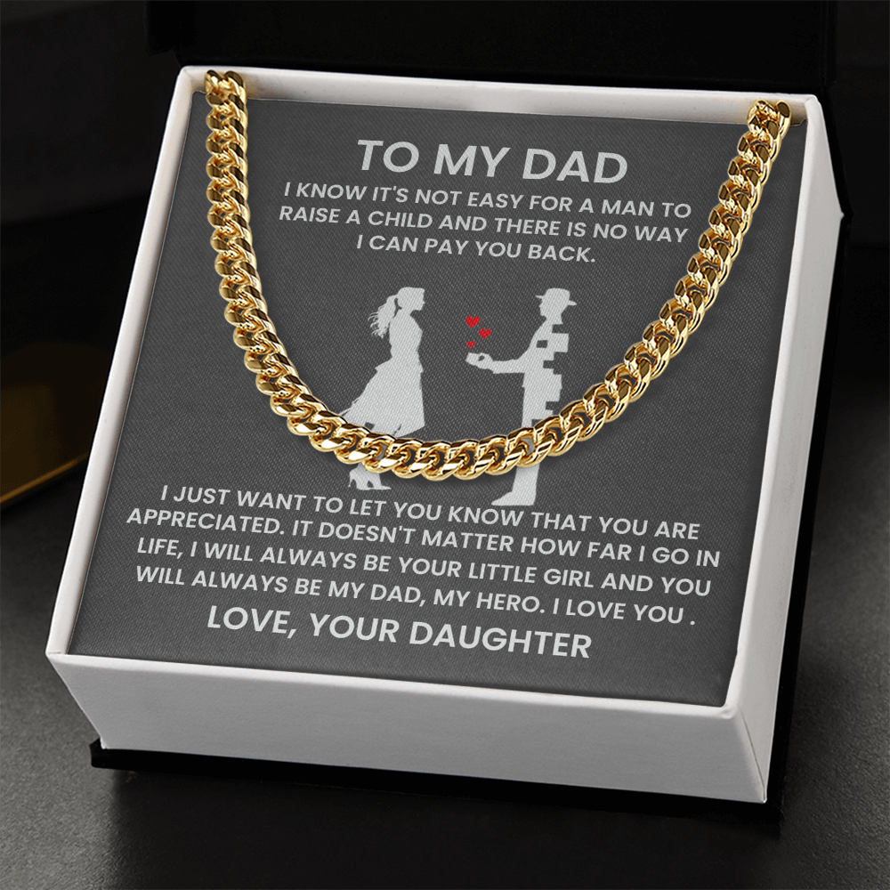 To My Dad - Love, Your Daugther