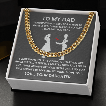 To My Dad - Love, Your Daugther