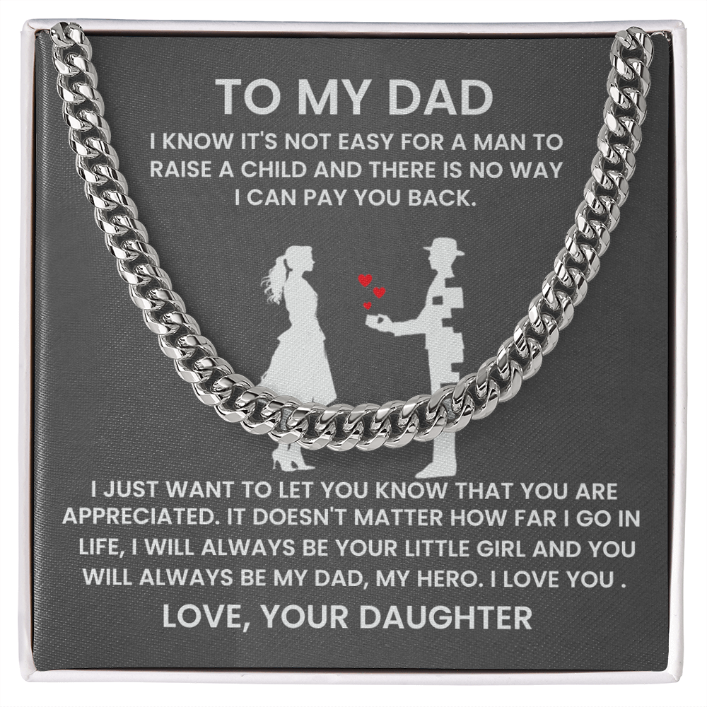 To My Dad - Love, Your Daugther