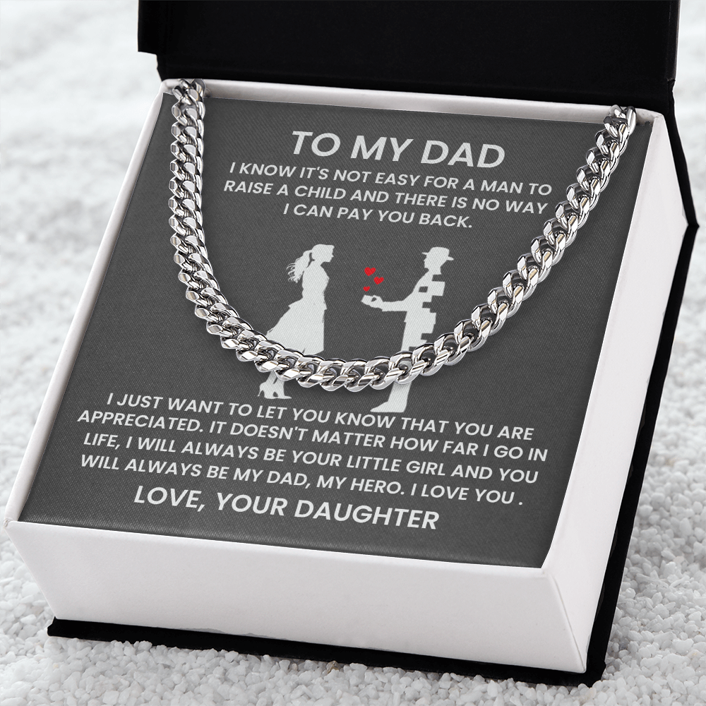 To My Dad - Love, Your Daugther
