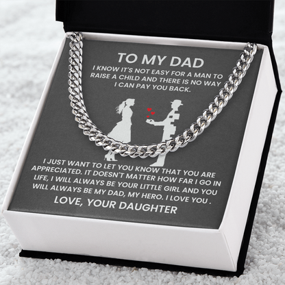 To My Dad - Love, Your Daugther