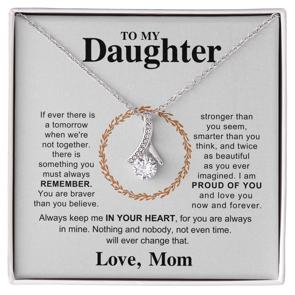 💎 Alluring Beauty Necklace – To My Daughter
