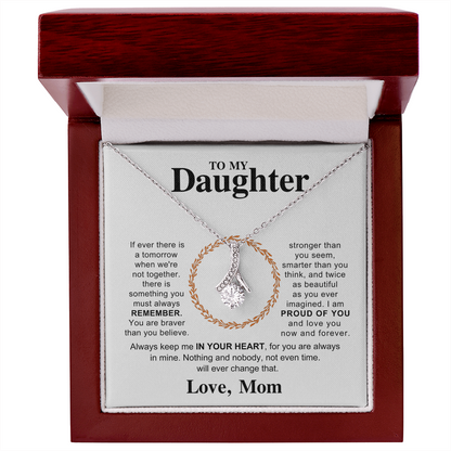 💎 Alluring Beauty Necklace – To My Daughter