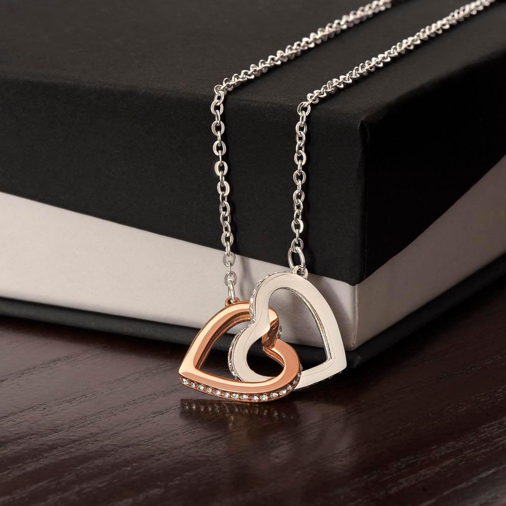 Interlocking Hearts Necklace – A Timeless Symbol of Love & Connection