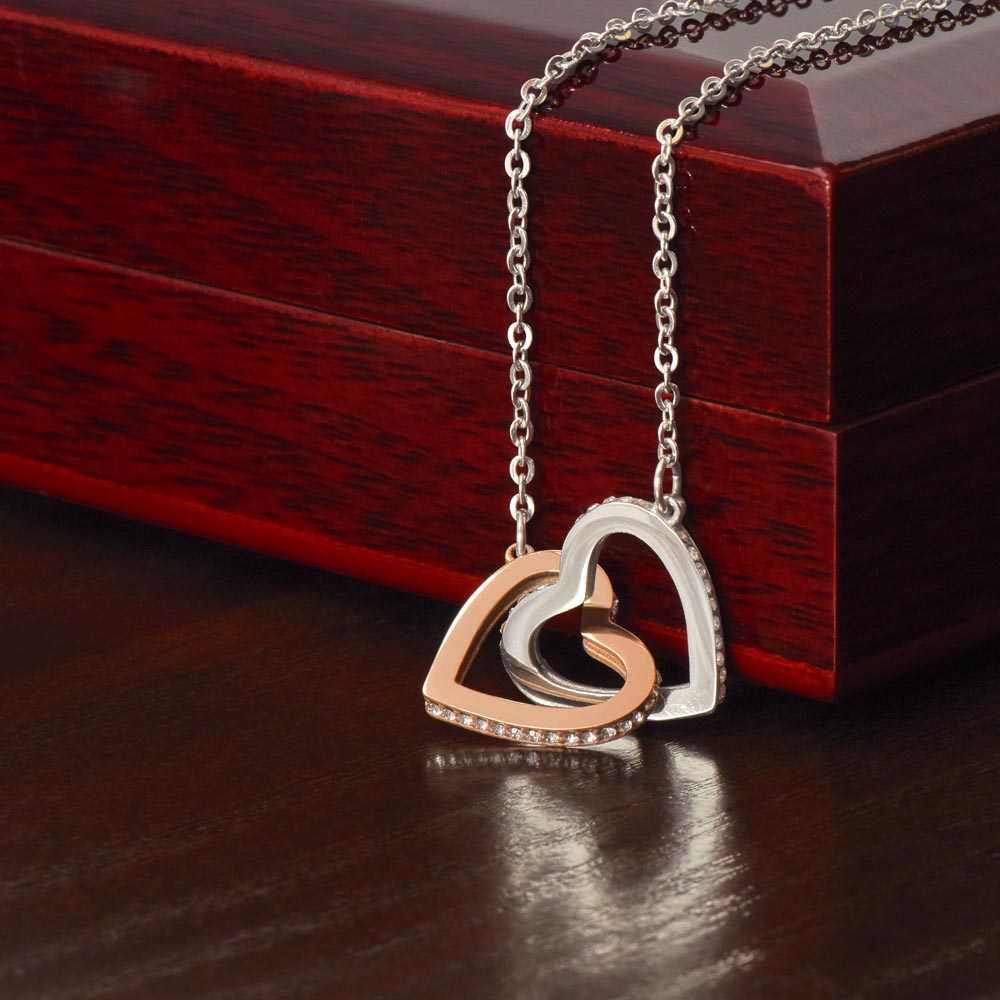 Interlocking Hearts Necklace – A Timeless Symbol of Love & Connection