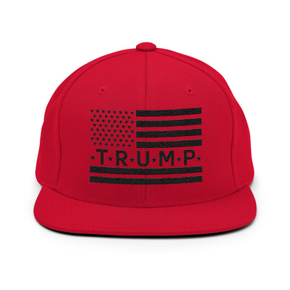 Trump Flag Snapback Hat