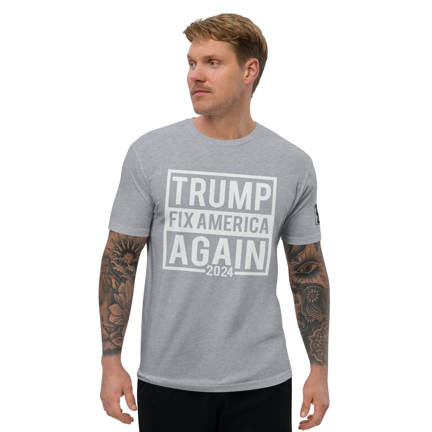 Short Sleeve Trump Fix America T-shirt