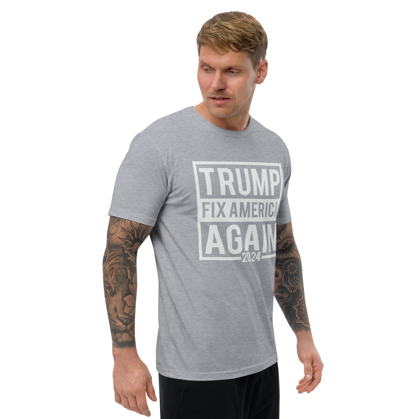 Short Sleeve Trump Fix America T-shirt