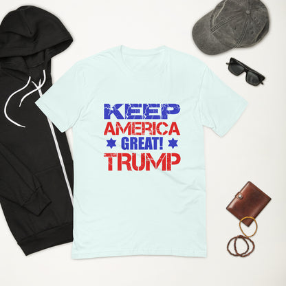 Short Sleeve Keep America Great Trump T-shirt