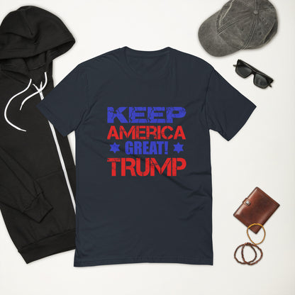 Short Sleeve Keep America Great Trump T-shirt