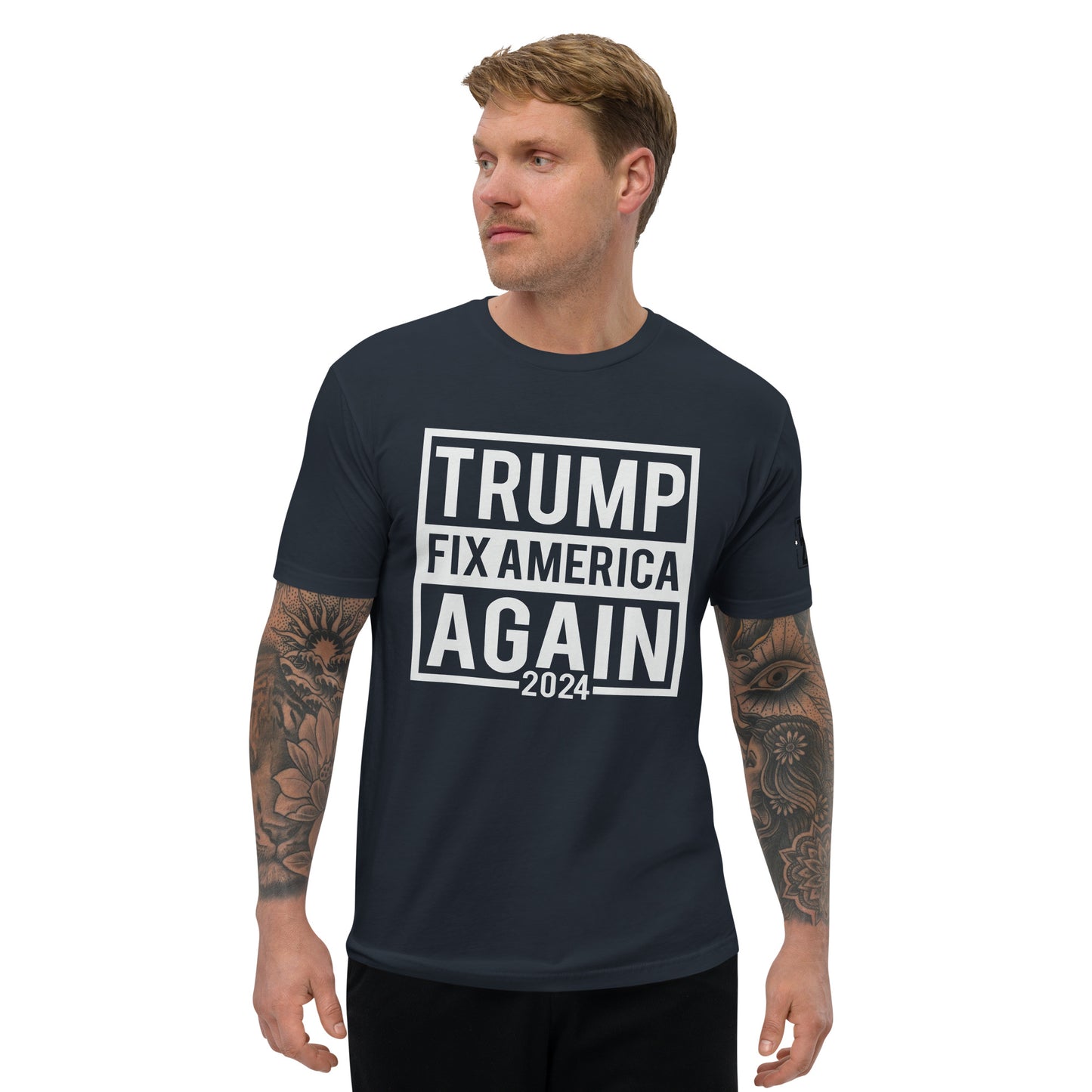 Short Sleeve Trump Fix America T-shirt