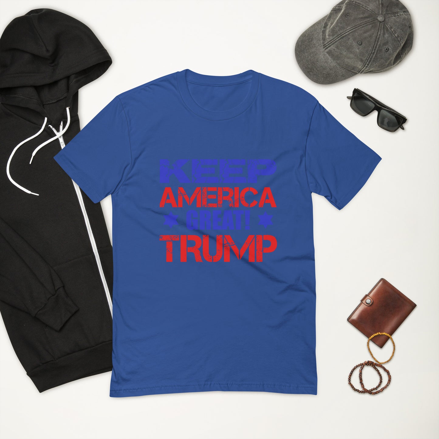 Short Sleeve Keep America Great Trump T-shirt