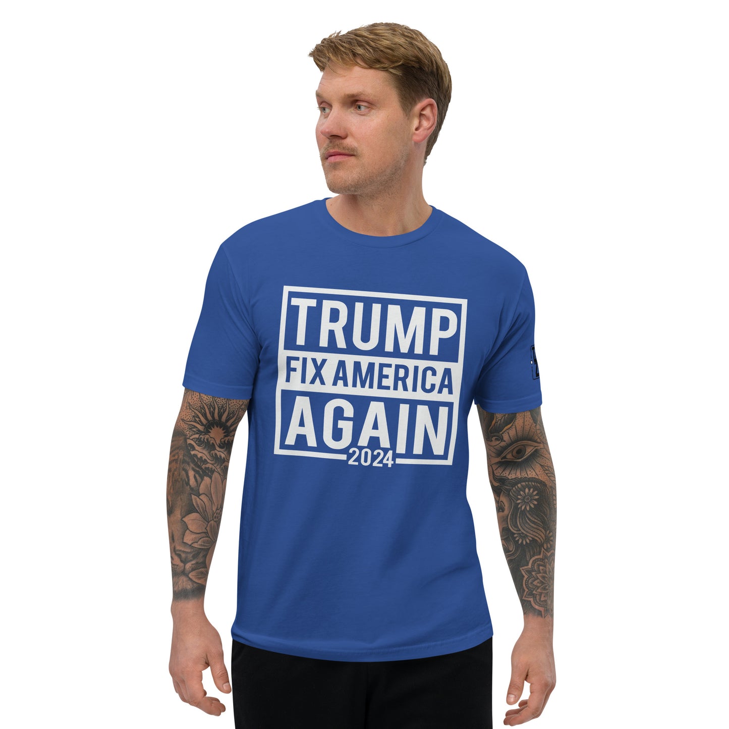 Short Sleeve Trump Fix America T-shirt