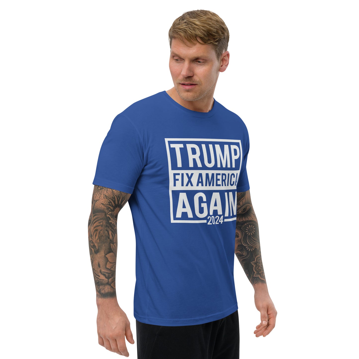 Short Sleeve Trump Fix America T-shirt