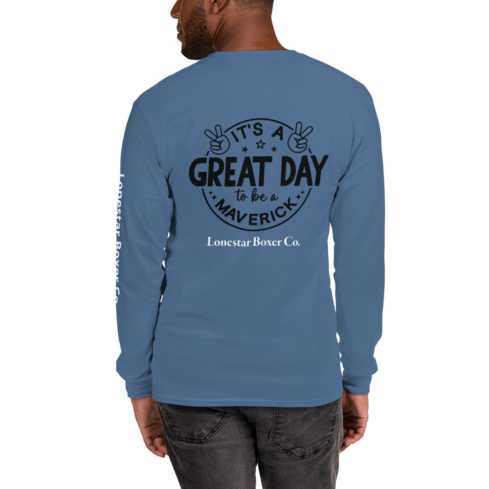 Men’s Be a Maverick Long Sleeve Shirt