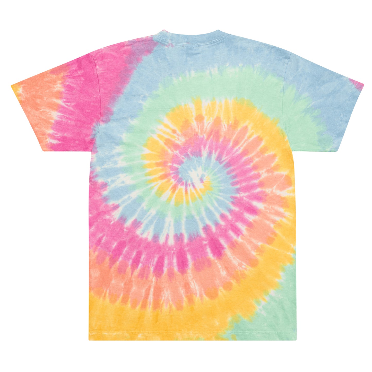 Oversized Boxer sunglasses tie-dye t-shirt