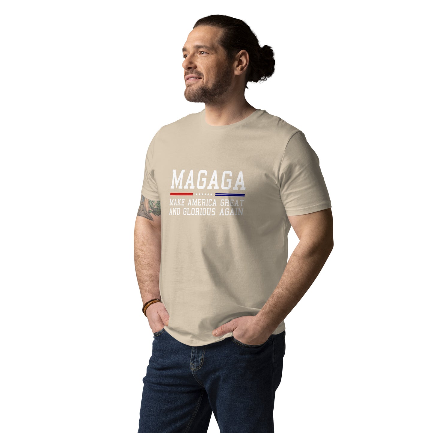 Unisex organic cotton MAGAGA t-shirt