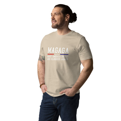 Unisex organic cotton MAGAGA t-shirt