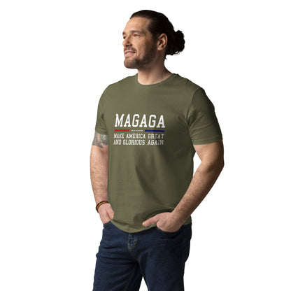 Unisex organic cotton MAGAGA t-shirt