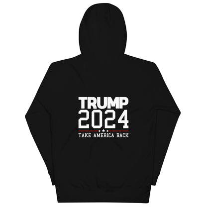 Unisex Trump 2024 (Front & Back) Hoodie