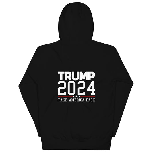 Unisex Trump 2024 (Front & Back) Hoodie