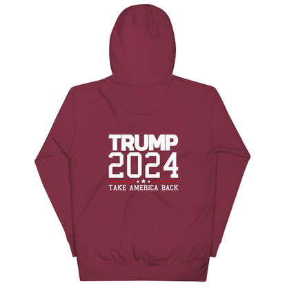 Unisex Trump 2024 (Front & Back) Hoodie