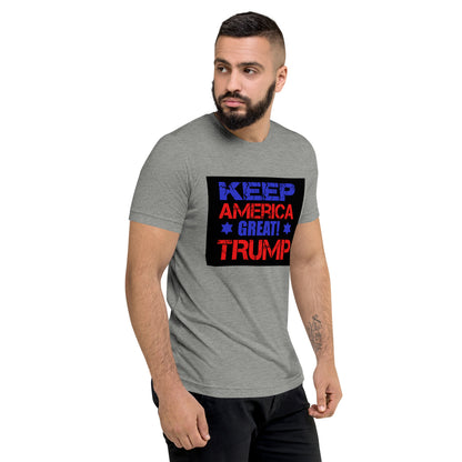 Short sleeve Trump America Again t-shirt