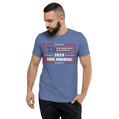 Short sleeve Trump Saves America t-shirt