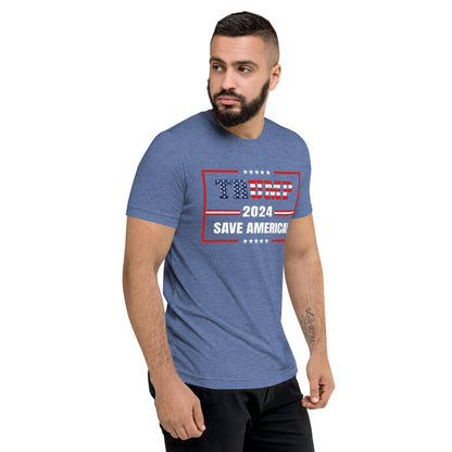 Short sleeve Trump Saves America t-shirt