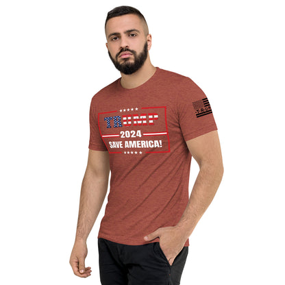 Short sleeve Trump Saves America t-shirt