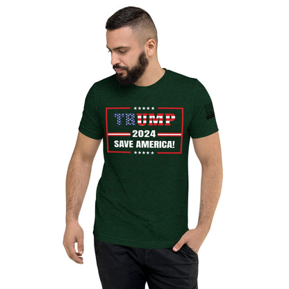 Short sleeve Trump Saves America t-shirt