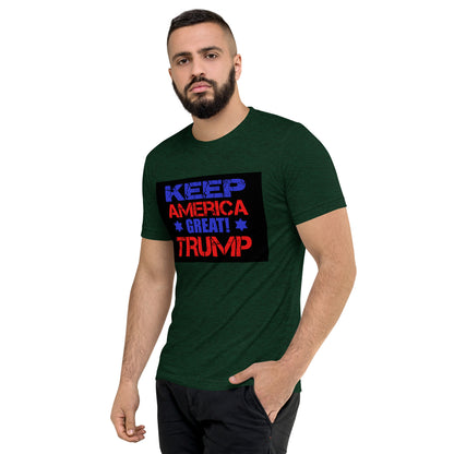 Short sleeve Trump America Again t-shirt