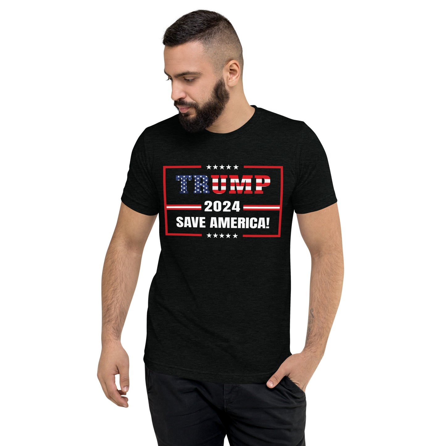 Short sleeve Trump Saves America t-shirt