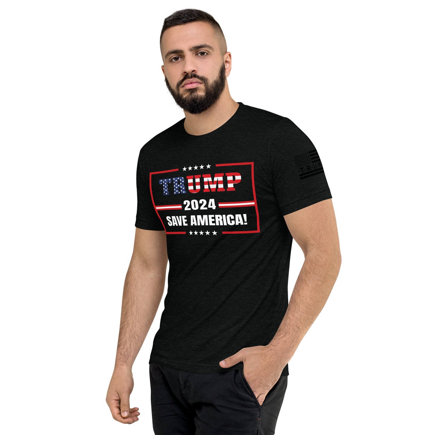 Short sleeve Trump Saves America t-shirt