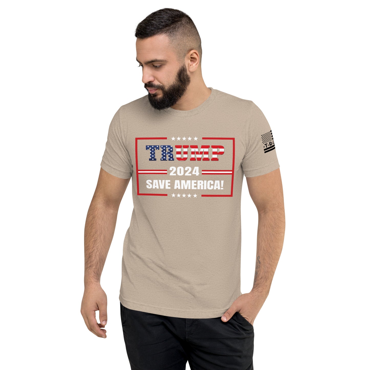 Short sleeve Trump Saves America t-shirt