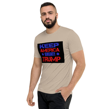 Short sleeve Trump America Again t-shirt