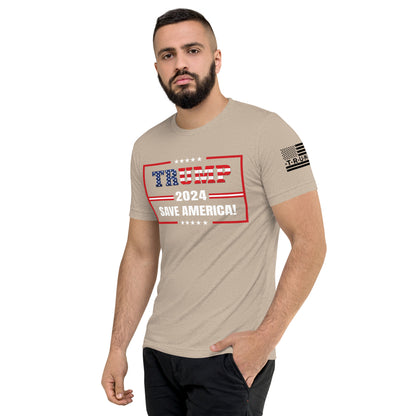 Short sleeve Trump Saves America t-shirt