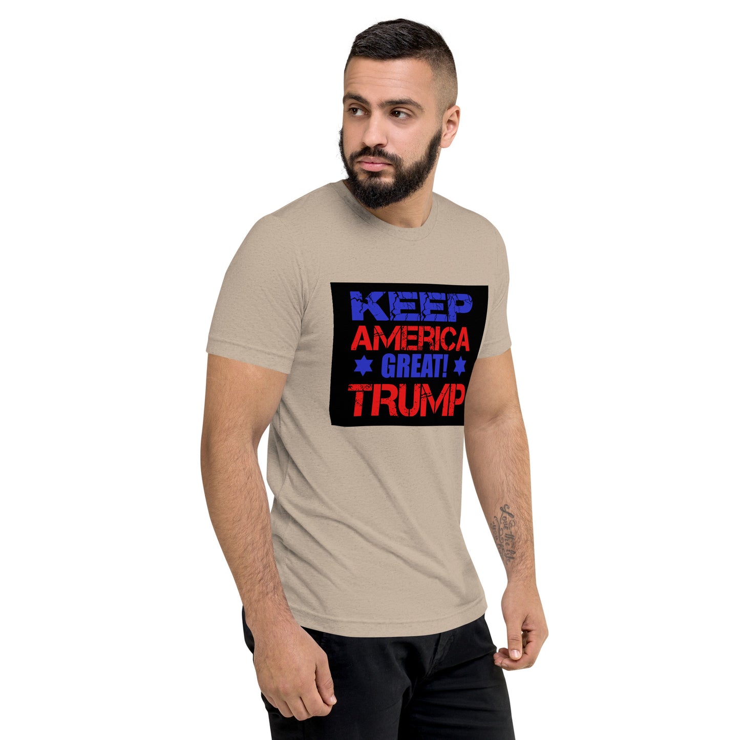 Short sleeve Trump America Again t-shirt