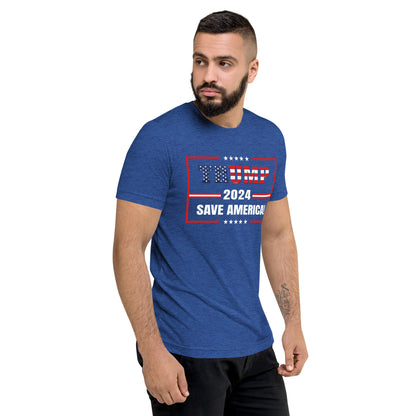 Short sleeve Trump Saves America t-shirt