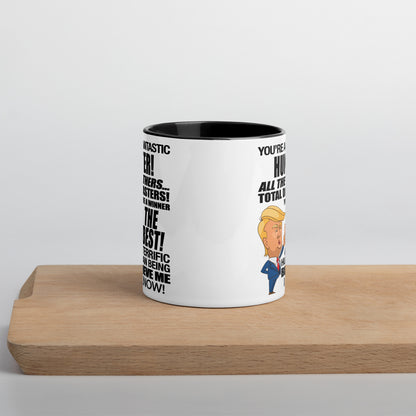 Funny Trump Hunter Coffee Mug w/ Black Handle