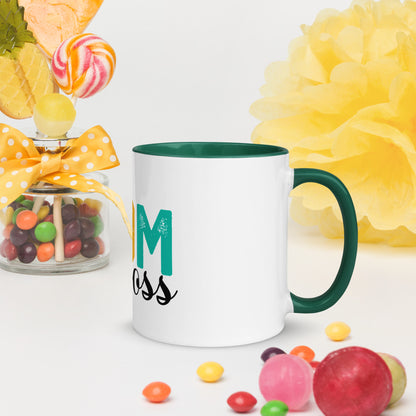 Mug Wife, Mom, Boss with Color Inside