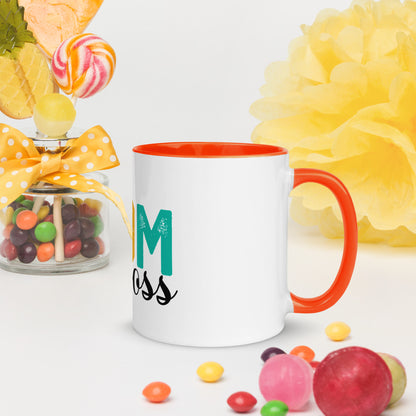 Mug Wife, Mom, Boss with Color Inside