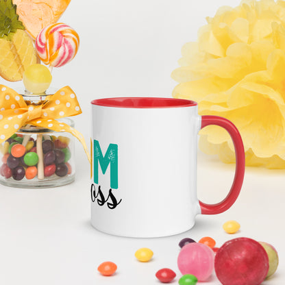 Mug Wife, Mom, Boss with Color Inside