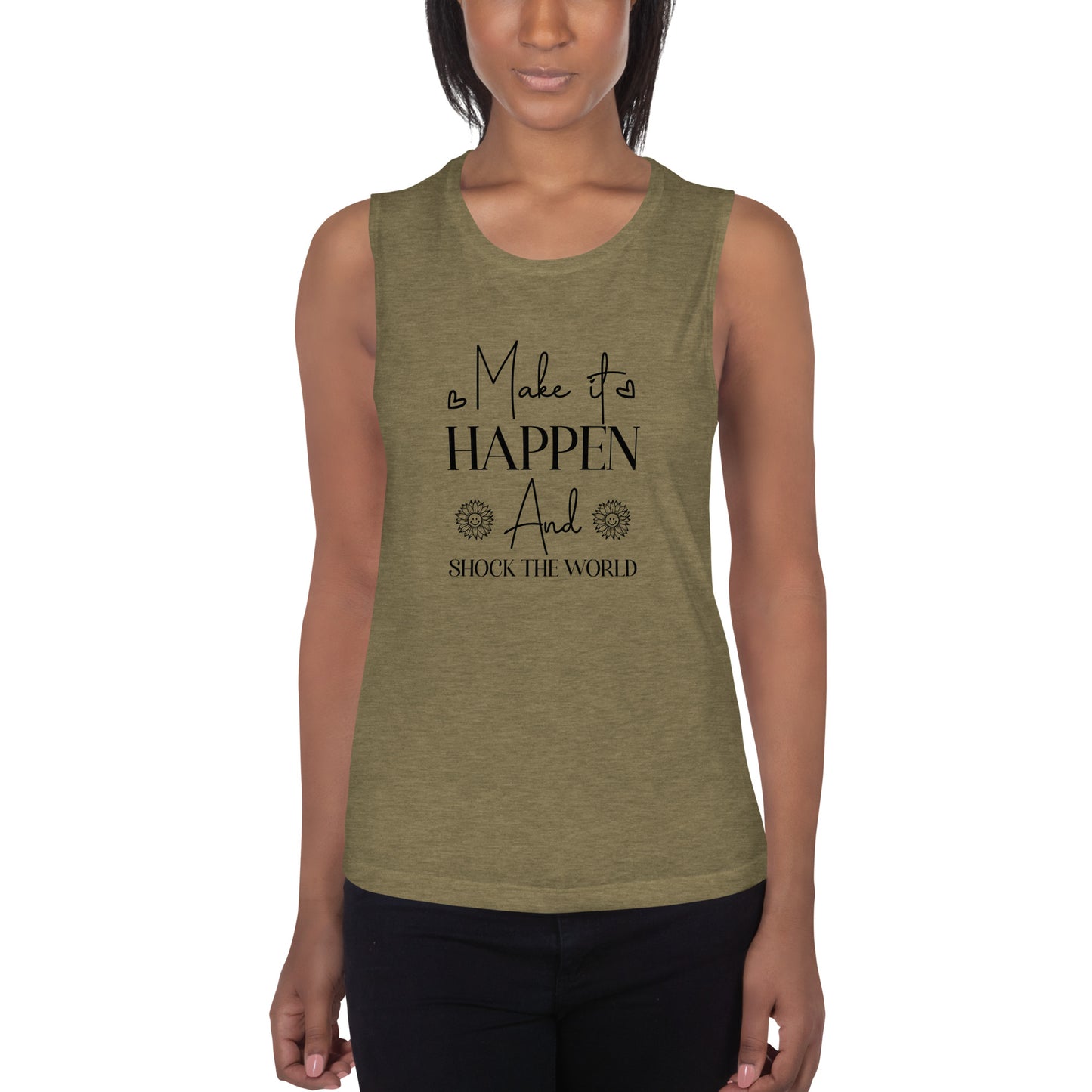 Ladies’ Make It Happen Muscle Tank