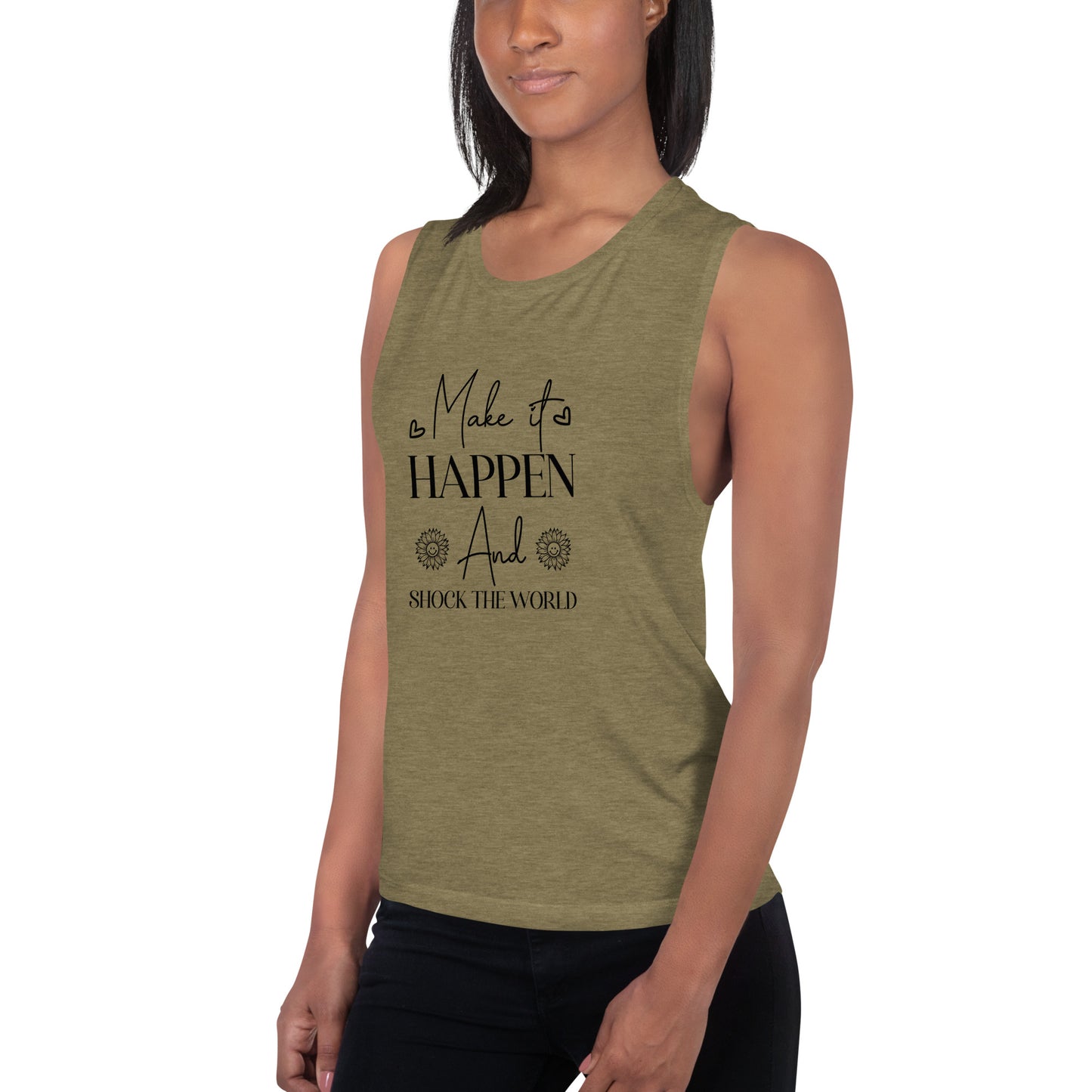 Ladies’ Make It Happen Muscle Tank