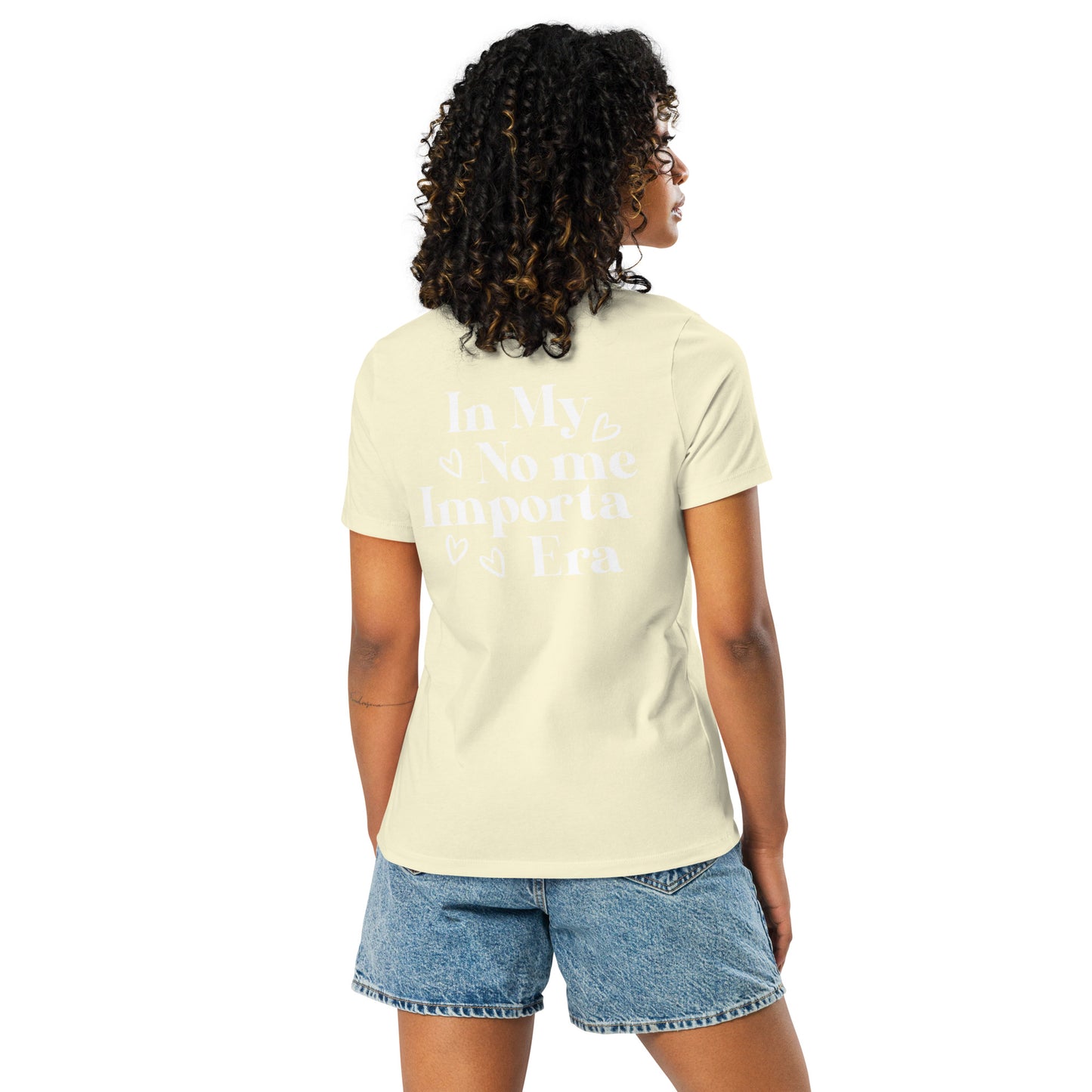 Women's Relaxed In My No Me Importa Era (white) T-Shirt