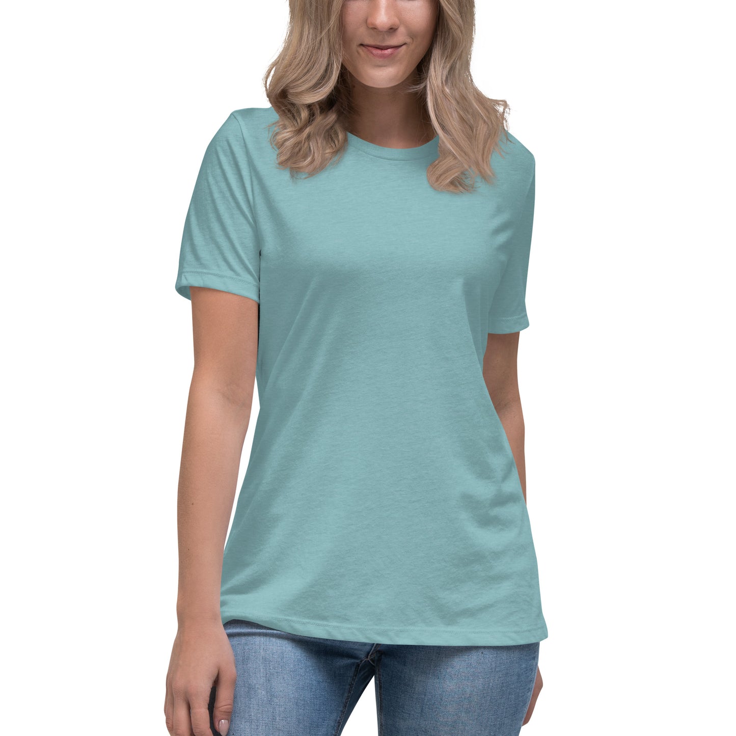 Women's Relaxed In My No Me Importa Era (back green) T-Shirt