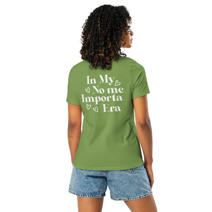 Women's Relaxed In My No Me Importa Era (white) T-Shirt